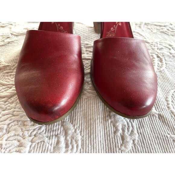 Spring Step L'Artiste Toolie Red Pump Ladies 42 /11 - Picture 3 of 13